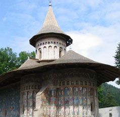 monastre en Bucovine, Roumanie